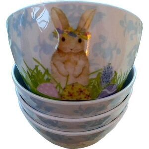 Rachel‎ Ashwell The Prairie Melamine Spring Snack Bowls set of 4 New!